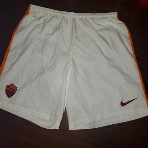 XXL Authentic A.S. Roma 2015-16 Men's Home Shorts (White)